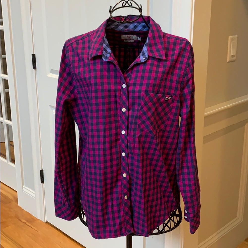 Vineyard Vines plaid shirt